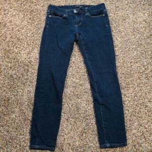 Banana Republic Dark Indigo Stretch Skinny Jeans